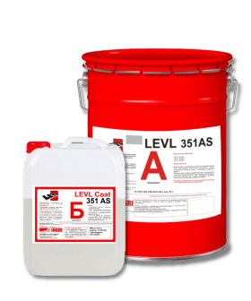 LEVL Coat 351 as антистатикалық еден құрылғысына арналған екі компонентті полиуретанды композиция