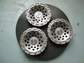 Диск шлифовальный для Kreber K180E с 3-мя алмазными чашками