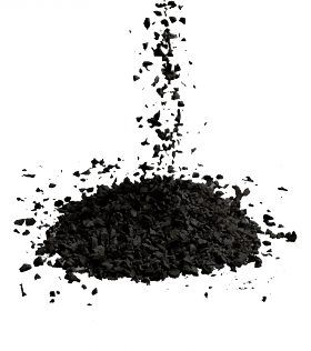 Резиновая крошка фракция 2-4 мм