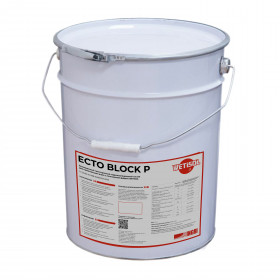 Безусадочный тиксотропный гидроизоляционный состав для герметизации швов, содержит полимерную фибру WETISOL Ecto Block Р