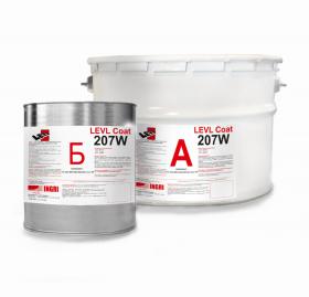 Эпоксидный двухкомпонентный прозрачный грунт-эмаль на водной основе LEVL Coat 207 W