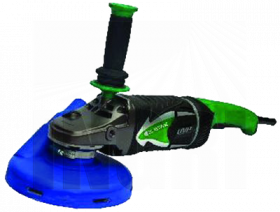 Ручная шлифовальная машина MAKITA с кожухом.