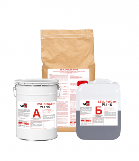 Полиуретанцементное покрытие LEVL PoliCem PU 016