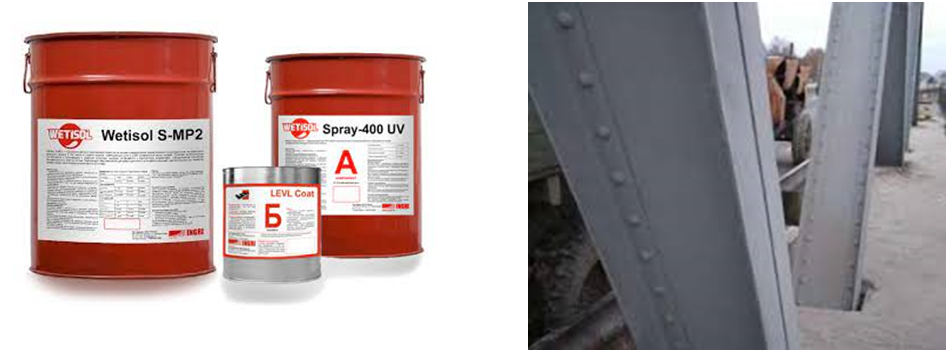 Система для защиты металлоконструкций WETISOL
