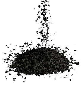 Резиновая крошка фракция 2-4 мм