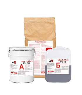 Полиуретанцементное покрытие LEVL PoliCem PU 016
