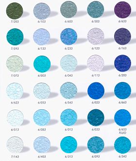 Флоки / чиспсы 3 мм монохромные