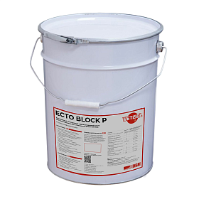 Безусадочный тиксотропный гидроизоляционный состав для герметизации швов, содержит полимерную фибру WETISOL Ecto Block Р
